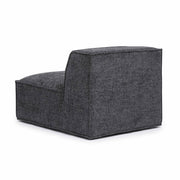 Mindy Performance Chenille Basketweave Modular Armless Chair