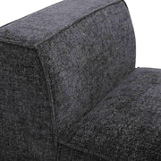 Mindy Performance Chenille Basketweave Modular Armless Chair