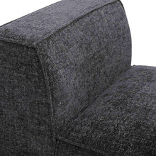 Mindy Performance Chenille Basketweave Modular Armless Chair