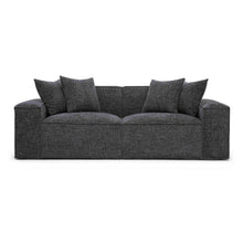 Mindy 84" Performance Chenille Basketweave Modular Loveseat