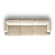 Halsey 102" Textured Fabric Sofa