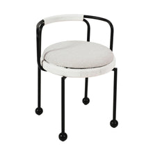 Pansy Cream Outdoor Dining Chair