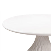 Tulum 47" Ivory Concrete Indoor / OutdoorRound Dining Table