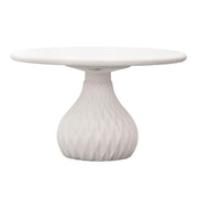 Tulum 27.5" Ivory Concrete Indoor / Outdoor Round Coffee Table