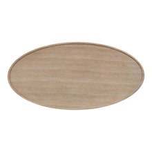 Eclipse 47" Textured Faux Travertine Indoor/Outdoor Coffee Table