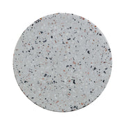 Clover Faux Terrazzo Indoor/Outdoor Round Side Table