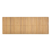Sardinia 95" Light Teak Outdoor Rectangular Dining Table