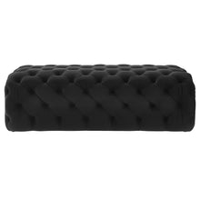 Kaylee 49" Performance Velvet Tufted Jumbo Ottoman