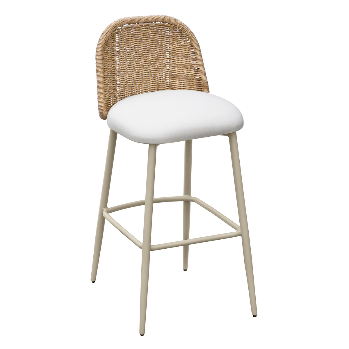Alexa Performance Fabric Outdoor Stool