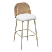 Alexa Performance Fabric Outdoor Stool