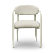 Annika Textured Contract-Grade Fabric Outdoor Dining Arm Chair