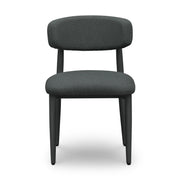 Annika Textured Contract-Grade Fabric Outdoor Dining Side Chair