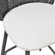 Alexa Performance Fabric Outdoor Stool