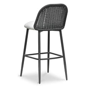 Alexa Performance Fabric Outdoor Stool