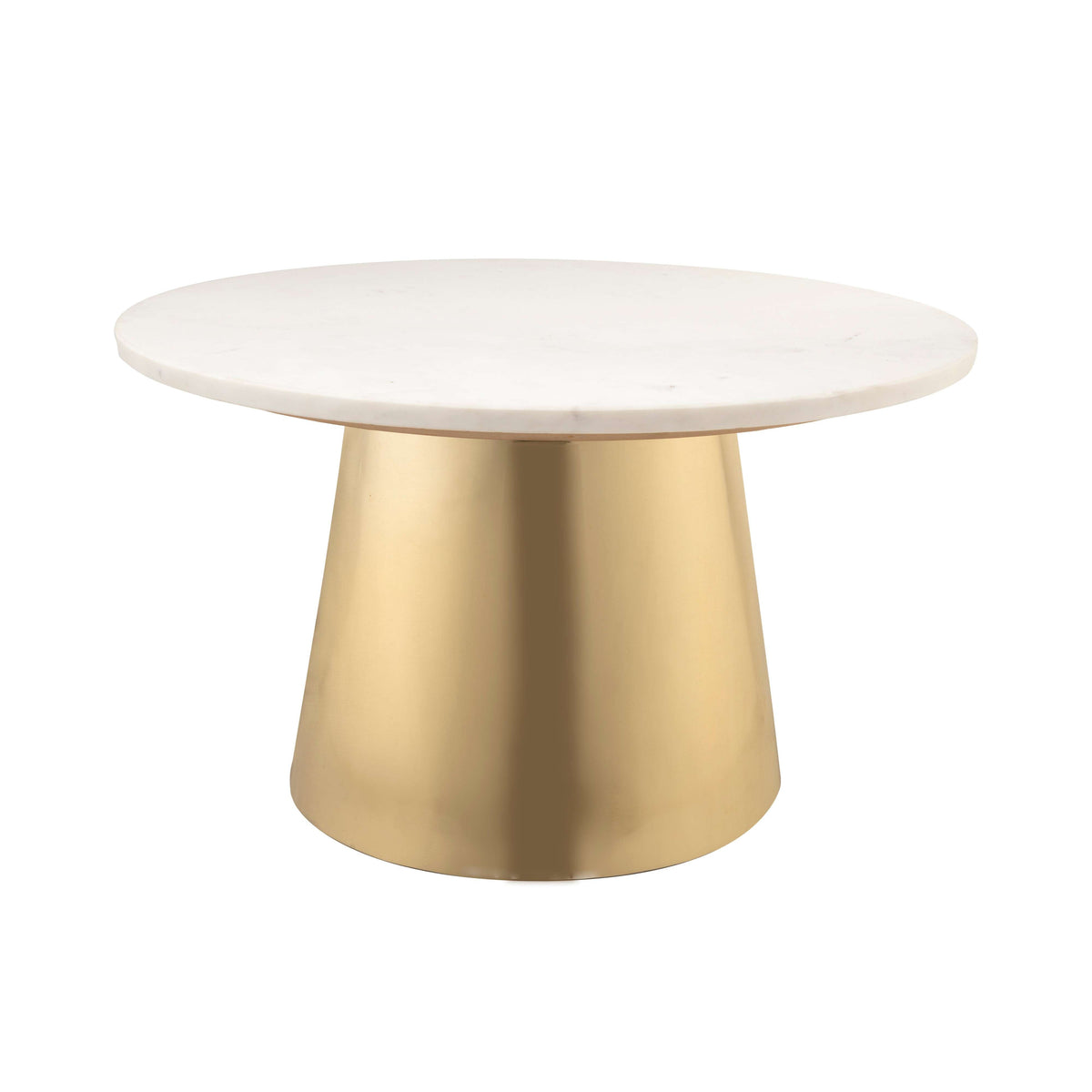 Bleeker 31" Marble Round Coffee Table