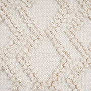 Inca Cream Cotton Pouf