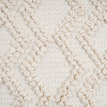 Inca Cream Cotton Pouf