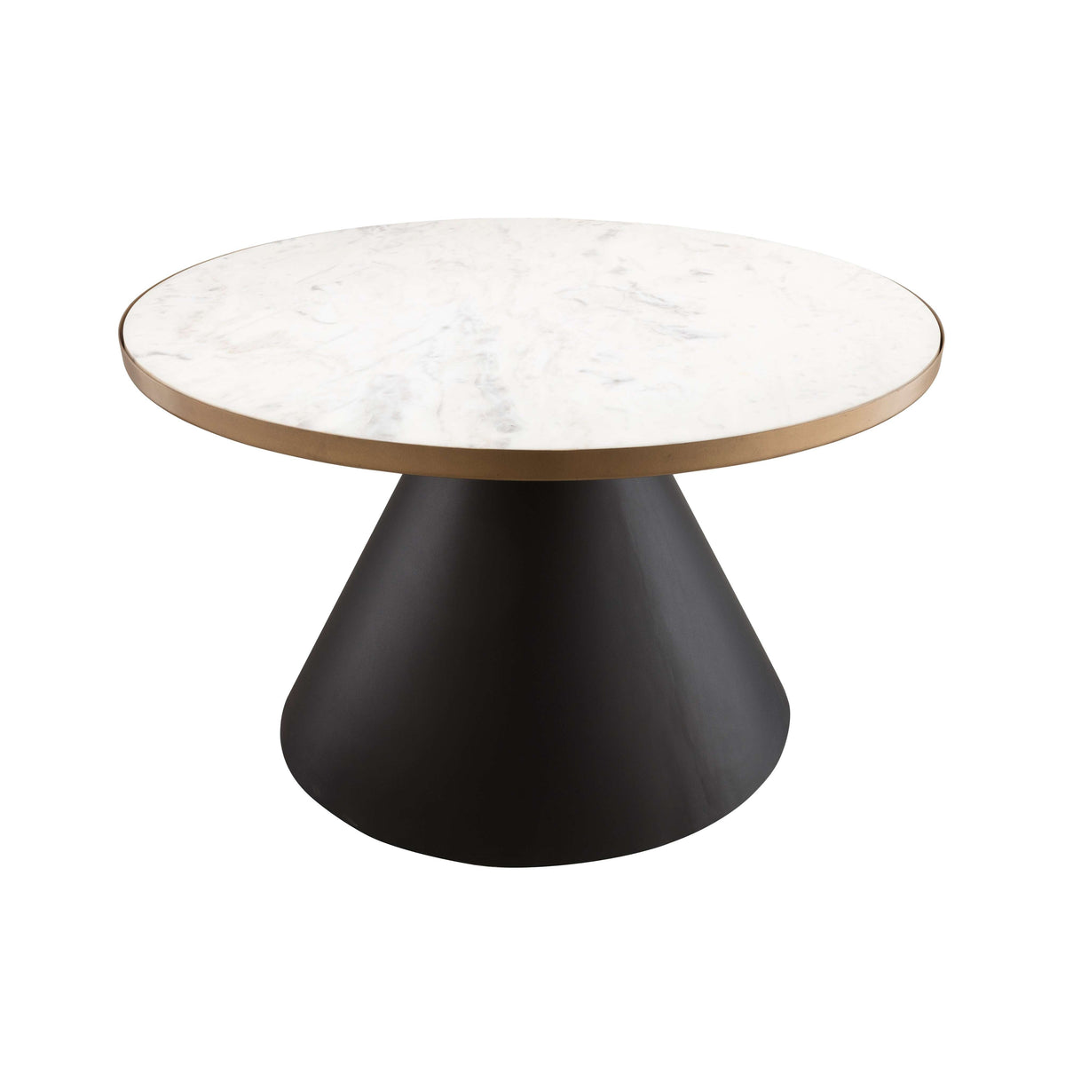 Richard 27" Marble Round Coffee Table