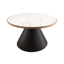 Richard 27" Marble Round Coffee Table