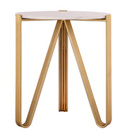 Aya Marble Side Table by Inspire Me! Home Decor