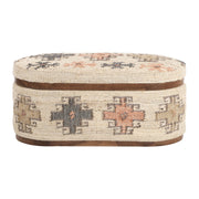 Olivier 41" Oval Storage Ottoman