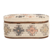 Olivier 41" Oval Storage Ottoman