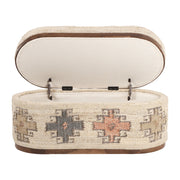 Olivier 41" Oval Storage Ottoman