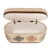 Olivier 41" Oval Storage Ottoman