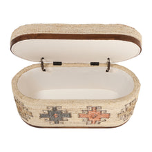Olivier 41" Oval Storage Ottoman