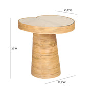 Felicia Lilypad Side Table (18"-22")