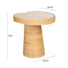 Felicia Lilypad Side Table (18"-22")
