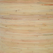 Matea Natural Rattan Arch Side Table