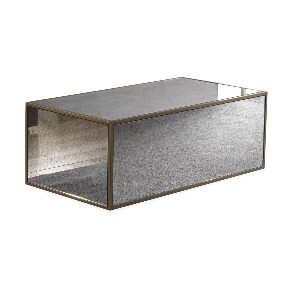 Lana Mirrored Coffee Table by Inspire Me! Home Decor (43"-48")