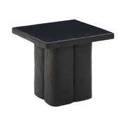 Kayla Faux Plaster Indoor / Outdoor Square Side Table