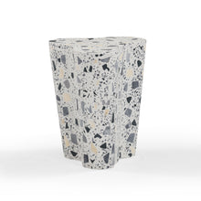 Slab Faux Terrazzo Indoor/Outdoor Side Table