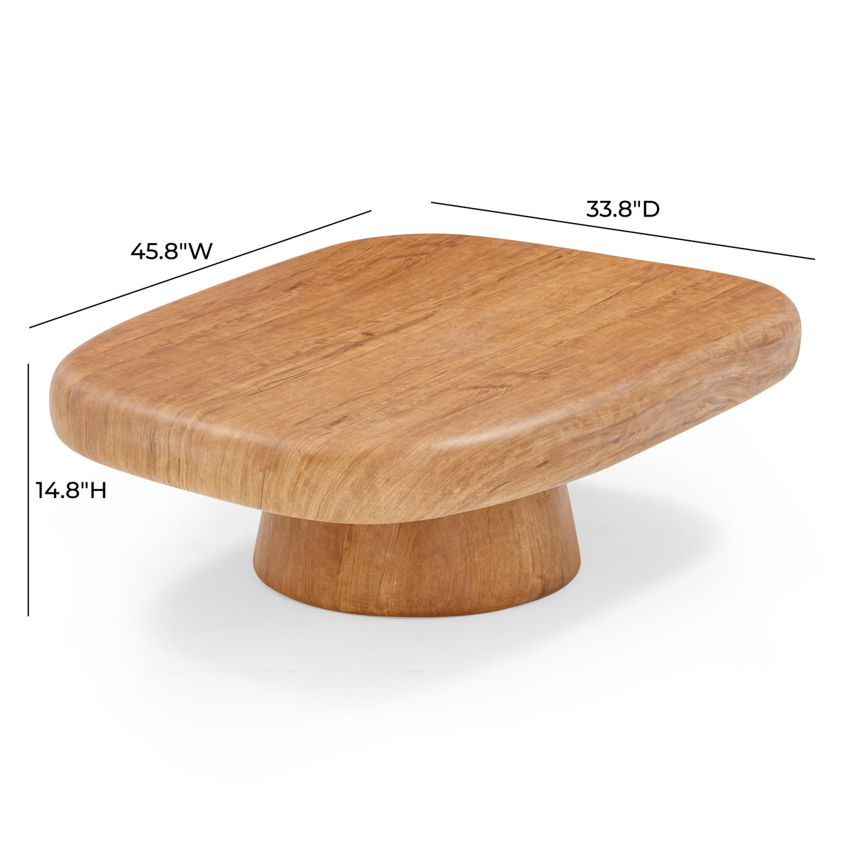 Darial 46" Indoor/Outdoor Coffee Table