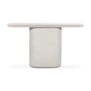 Suraya 55" Indoor/Outdoor Concrete Console Table