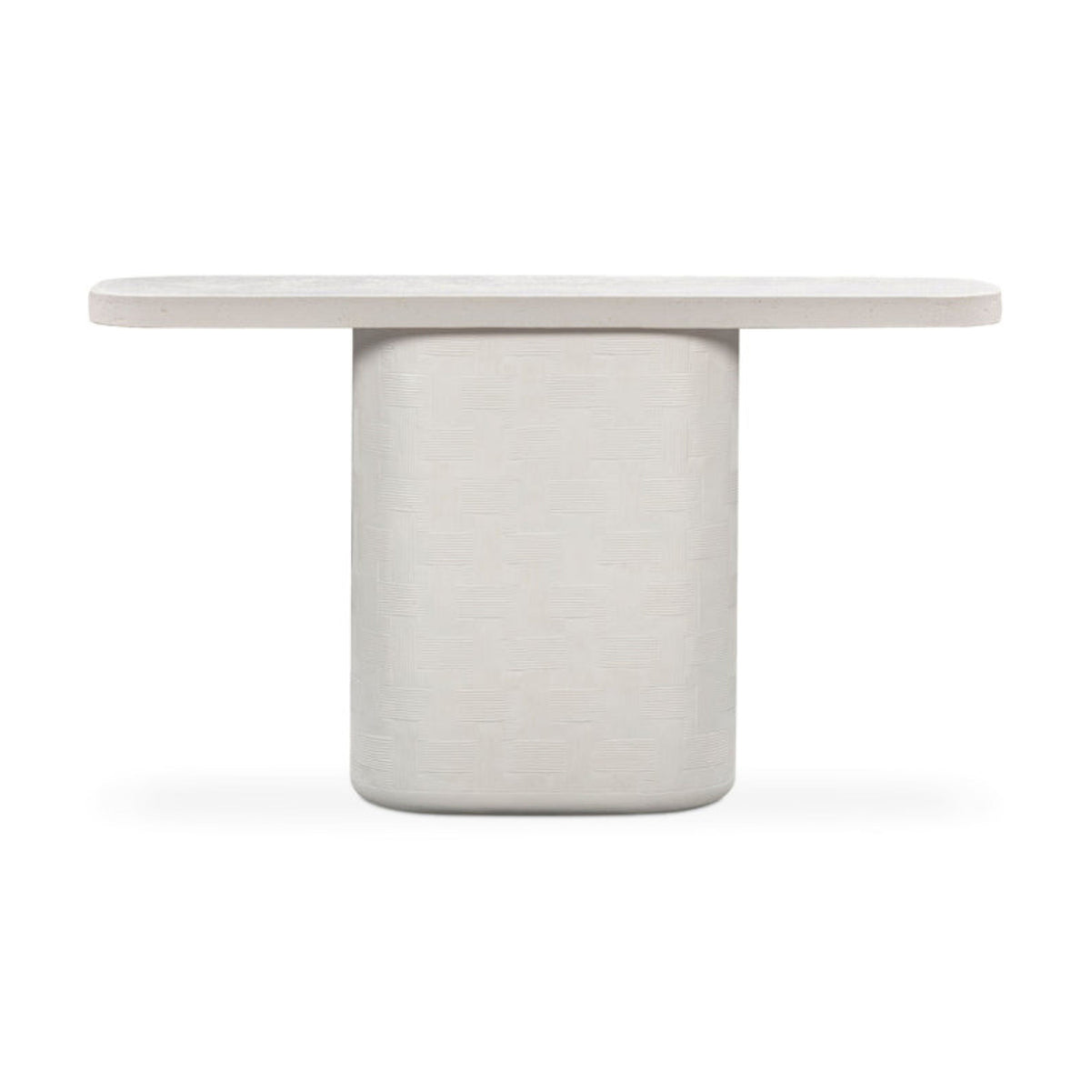 Suraya 55" Indoor/Outdoor Concrete Console Table