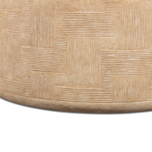 Suraya 55" Indoor/Outdoor Concrete Rounded Coffee Table