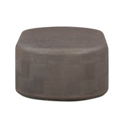 Suraya 55" Indoor/Outdoor Concrete Rounded Coffee Table