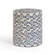 Lorna Capiz Shell Accent Stool