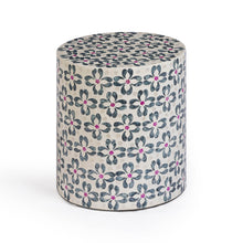 Lorna Capiz Shell Accent Stool