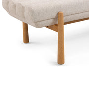 Julianna 56" Textured Performance Fabric Bench