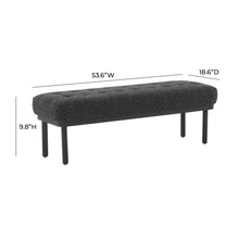 Olivia 53" Performance Boucle Bench