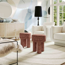 Claire Textured Accent Stool