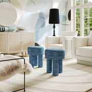 Claire Textured Accent Stool