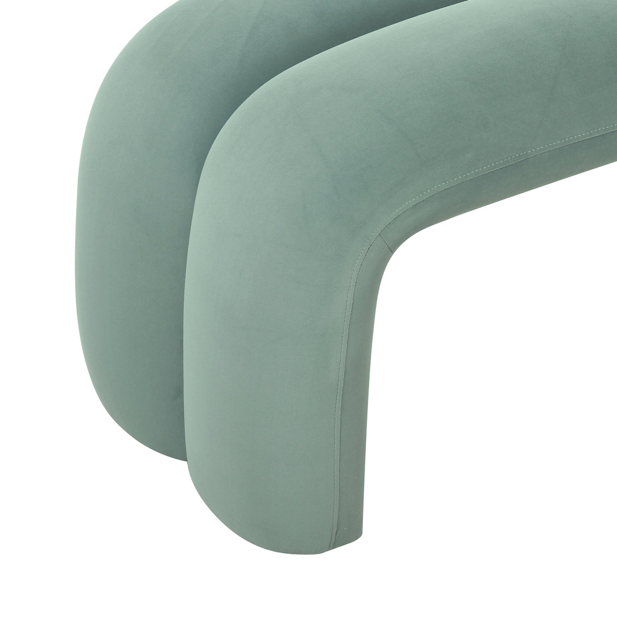 Leigh 56" Performance Velvet Channeled Bench