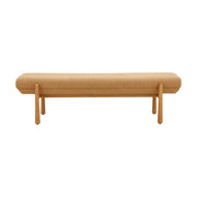 Julianna 56" Textured Performance Fabric Bench
