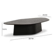 Roche 50" Ash Low Coffee Table