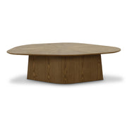 Roche 48" Ash Geometric Coffee Table